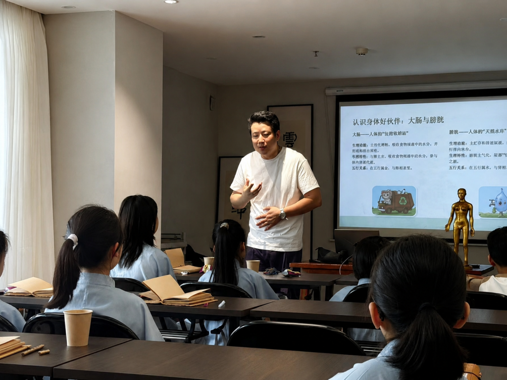 朱守一医师授课现场